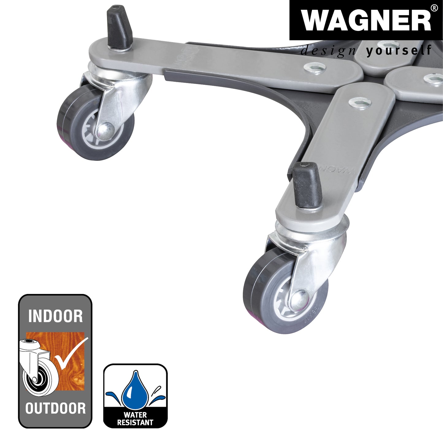 11" to 16.1" Adjustable Metal Plant Caddy