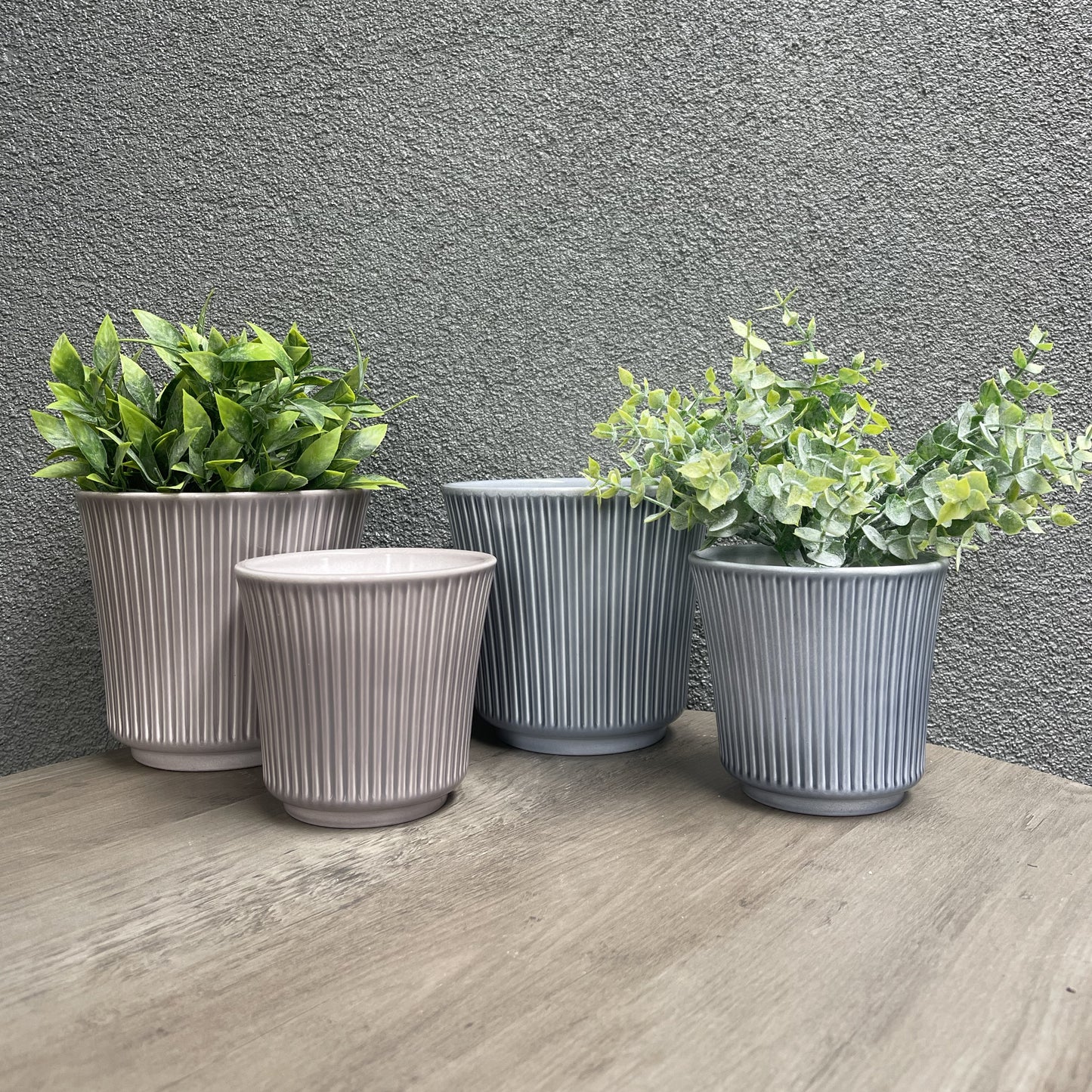 Delphi 4-Piece Indoor Ceramic Pottery Set