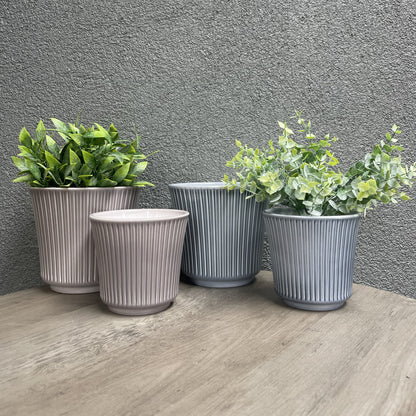 Delphi 4-Piece Indoor Ceramic Pottery Set