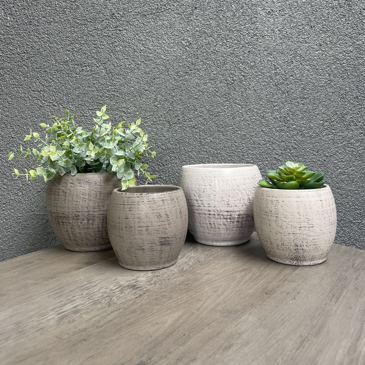 Alberta 4-Piece Indoor Ceramic Pottery Set