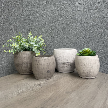 Alberta 4-Piece Indoor Ceramic Pottery Set