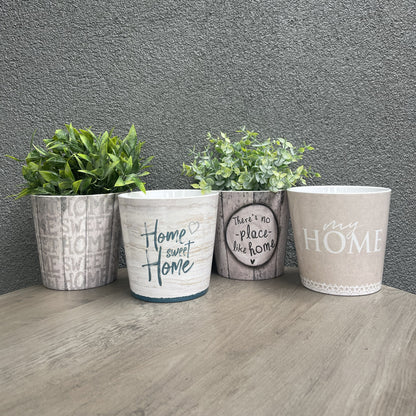 Home 4-Piece Indoor Ceramic Pottery Set