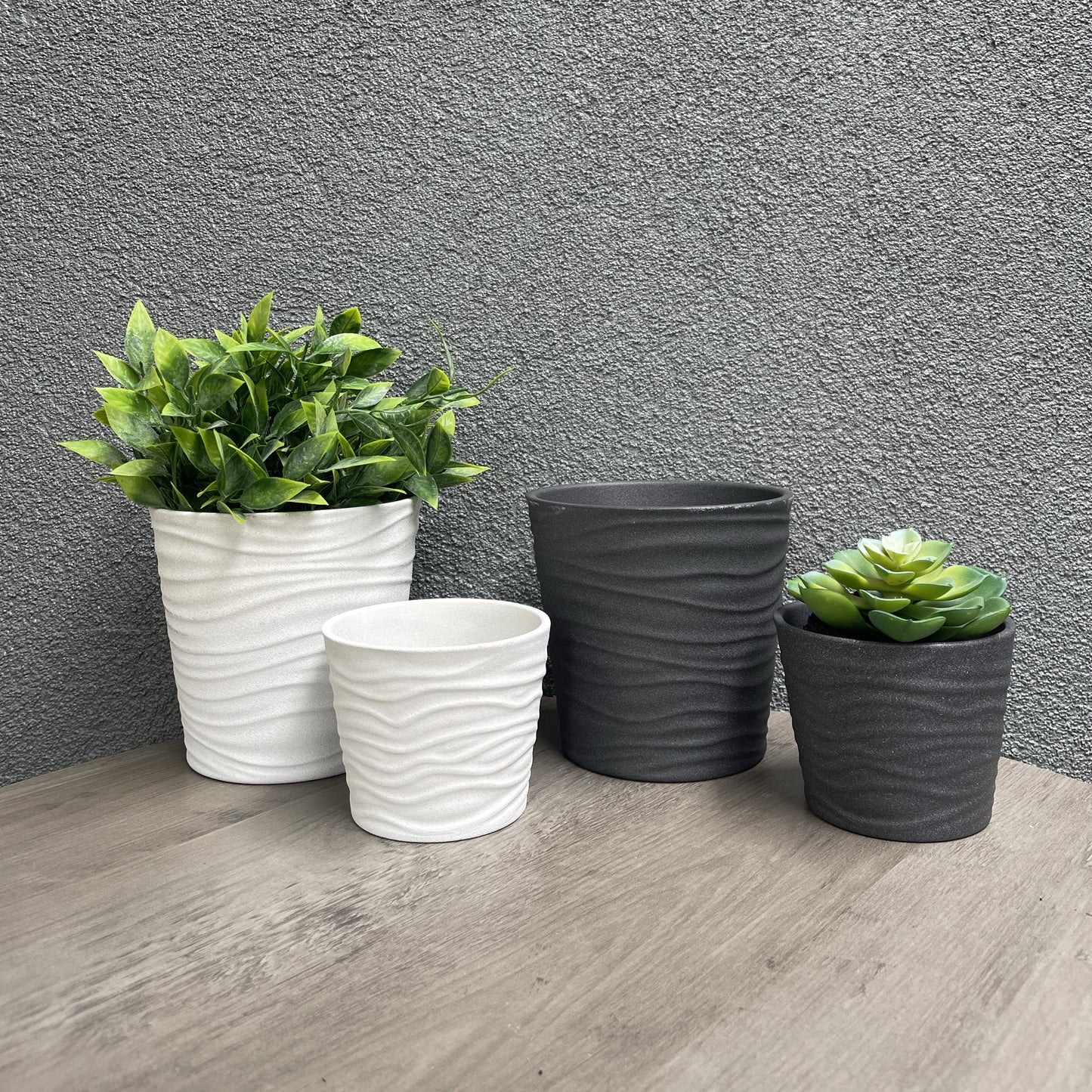 Sonora 4-Piece Indoor Ceramic Pottery Set