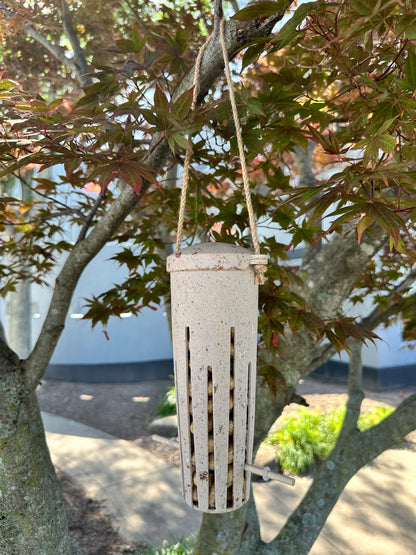 Peanut Feeder - Coffee Husks