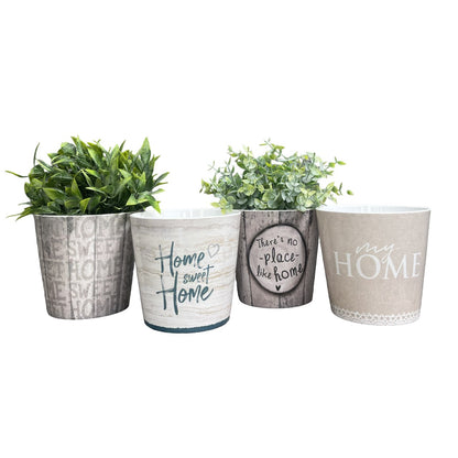 Home 4-Piece Indoor Ceramic Pottery Set