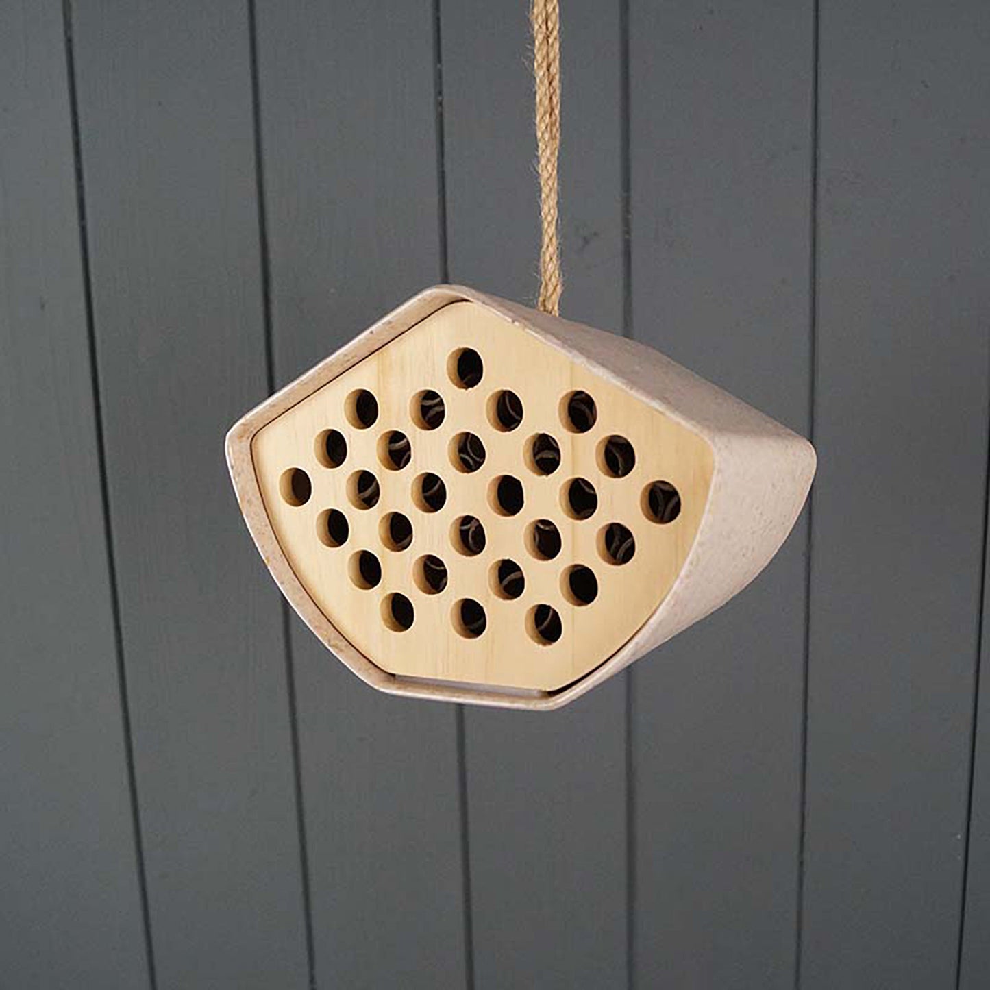 6.3" Bee House - Chaff and Bamboo