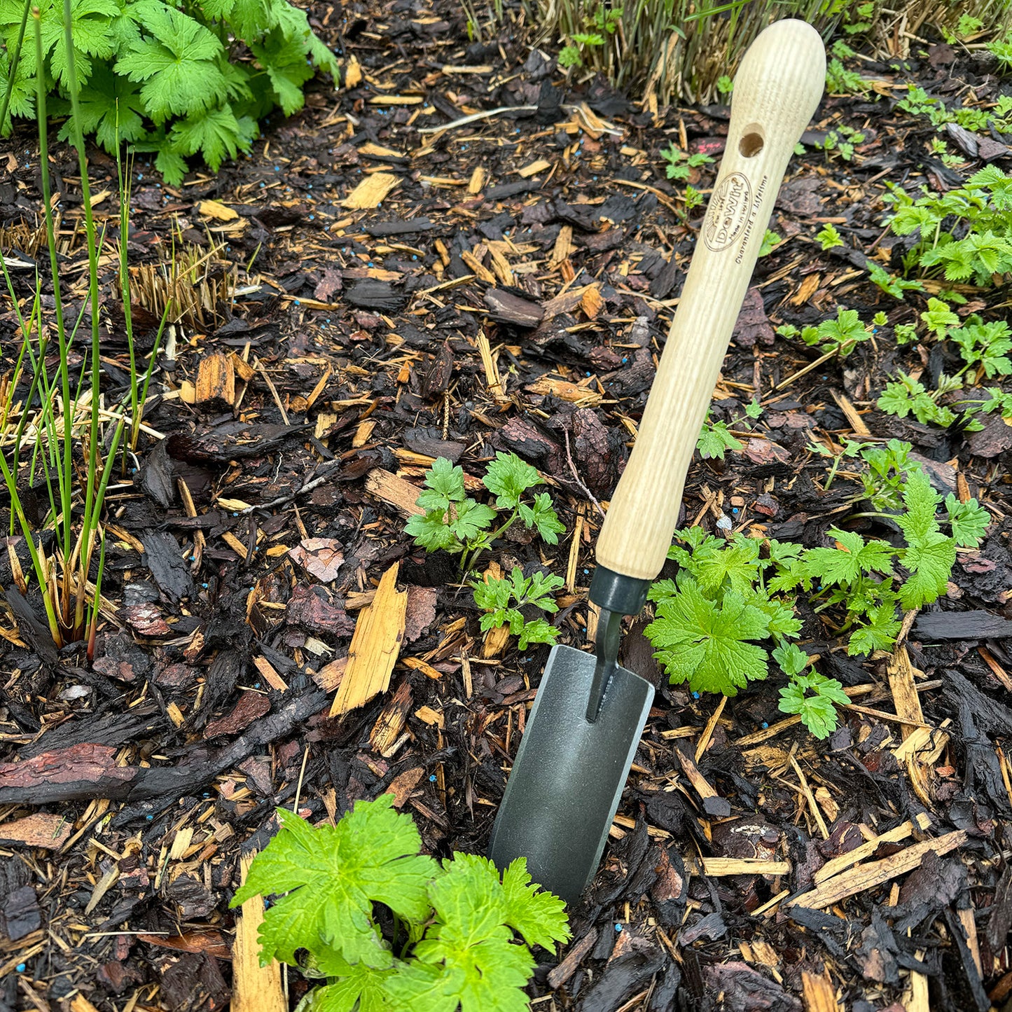 DeWit Trowel - Welldone Transplanter with 10" Handgrip