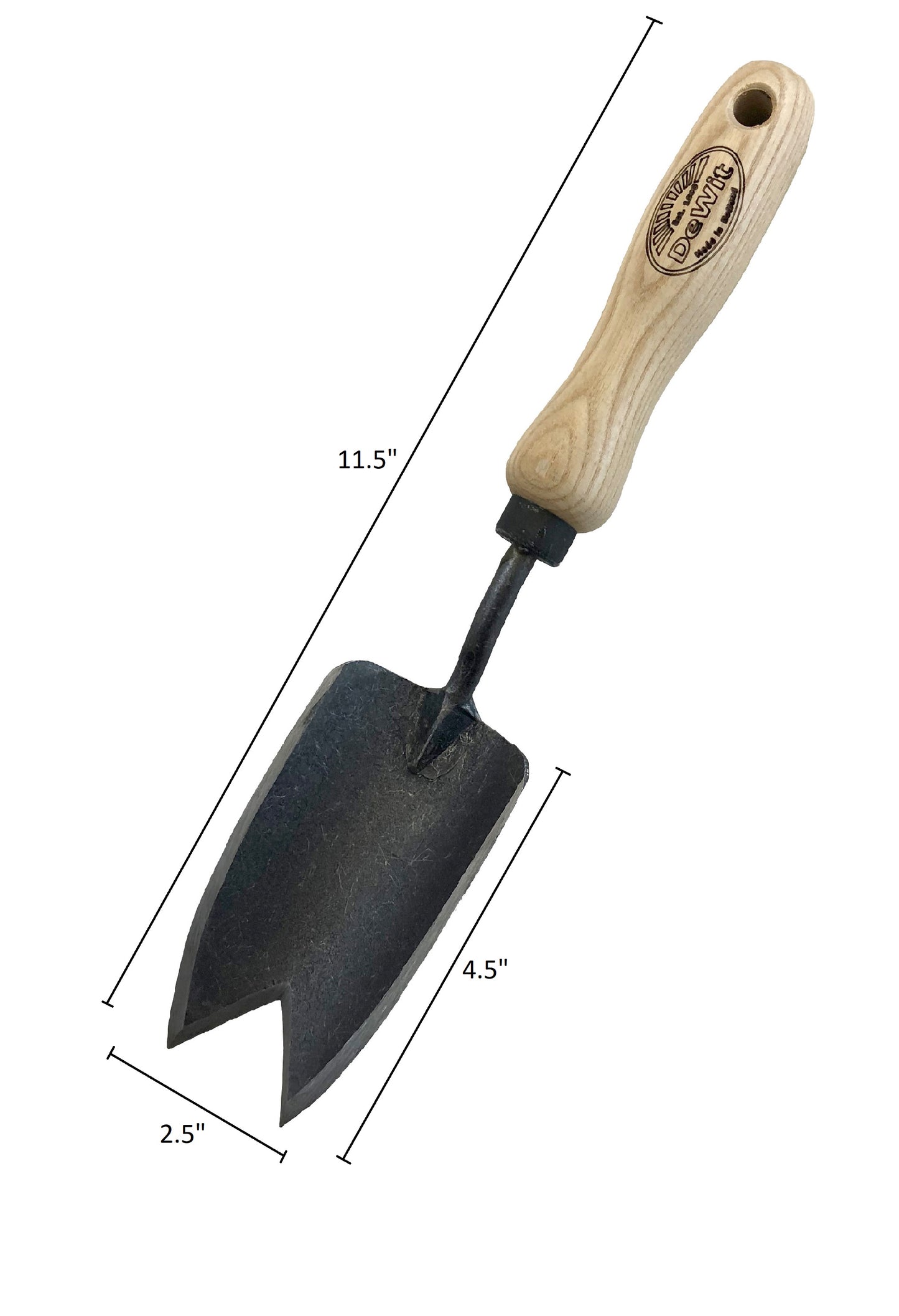 DeWit Trowel - 2 Point Cutting Edge Small