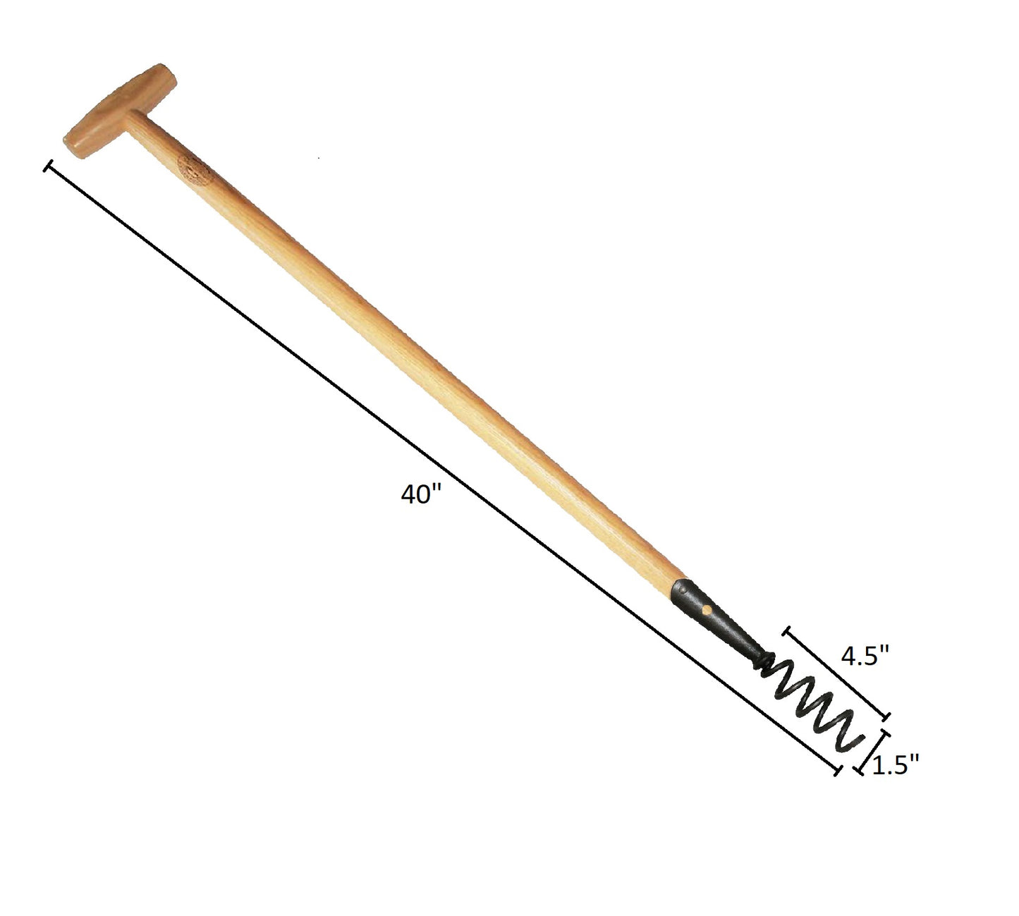 DeWit Weeder - Corkscrew Long Handle