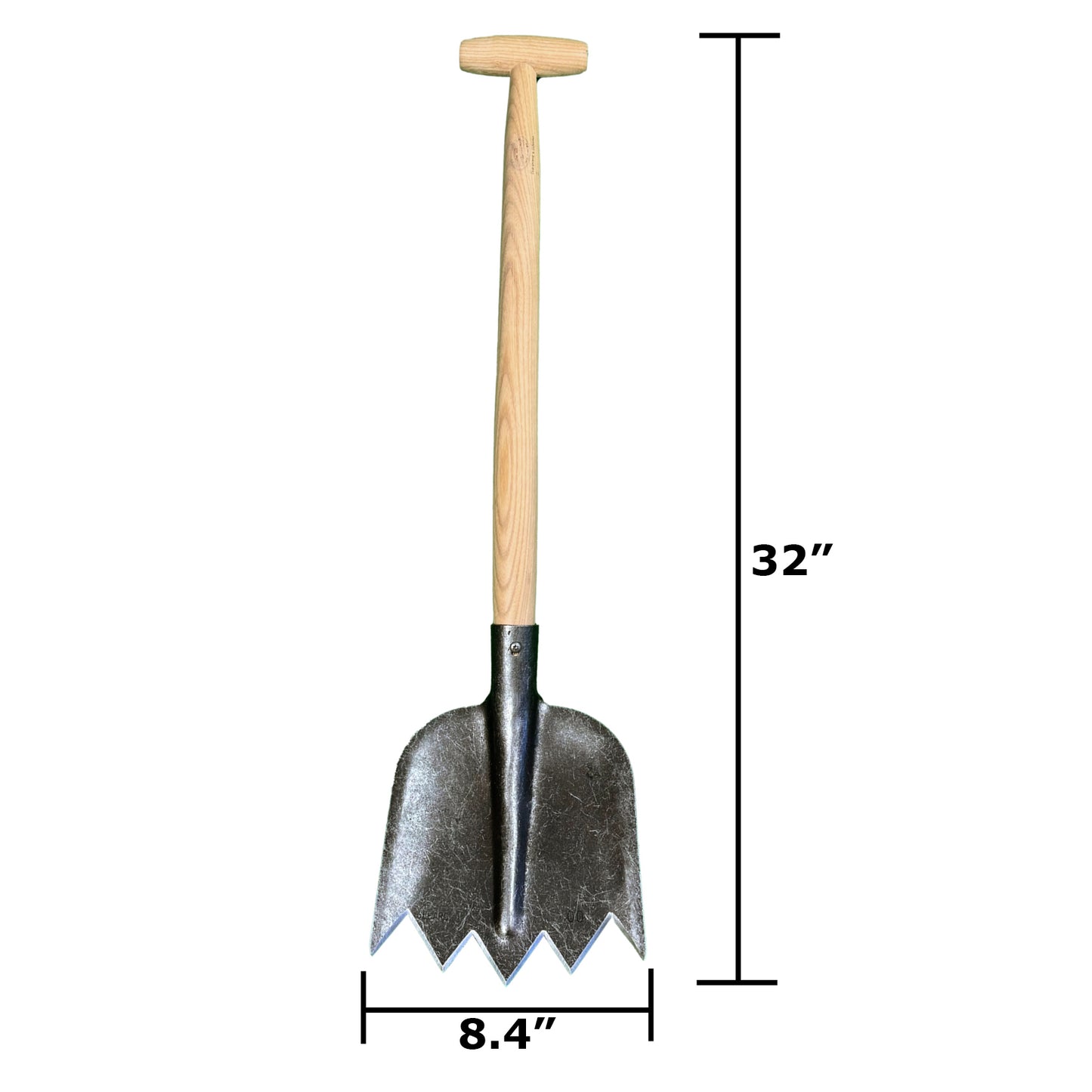 DeWit Shovel - Serrated T-Handle