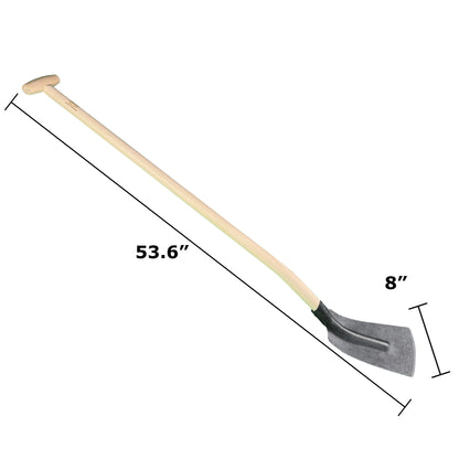 DeWit Shovel - Trenching with 6.5" Wide Head and T Handle