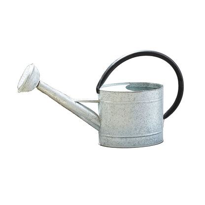 1.3 gal Oval Aged Zinc Watering Can