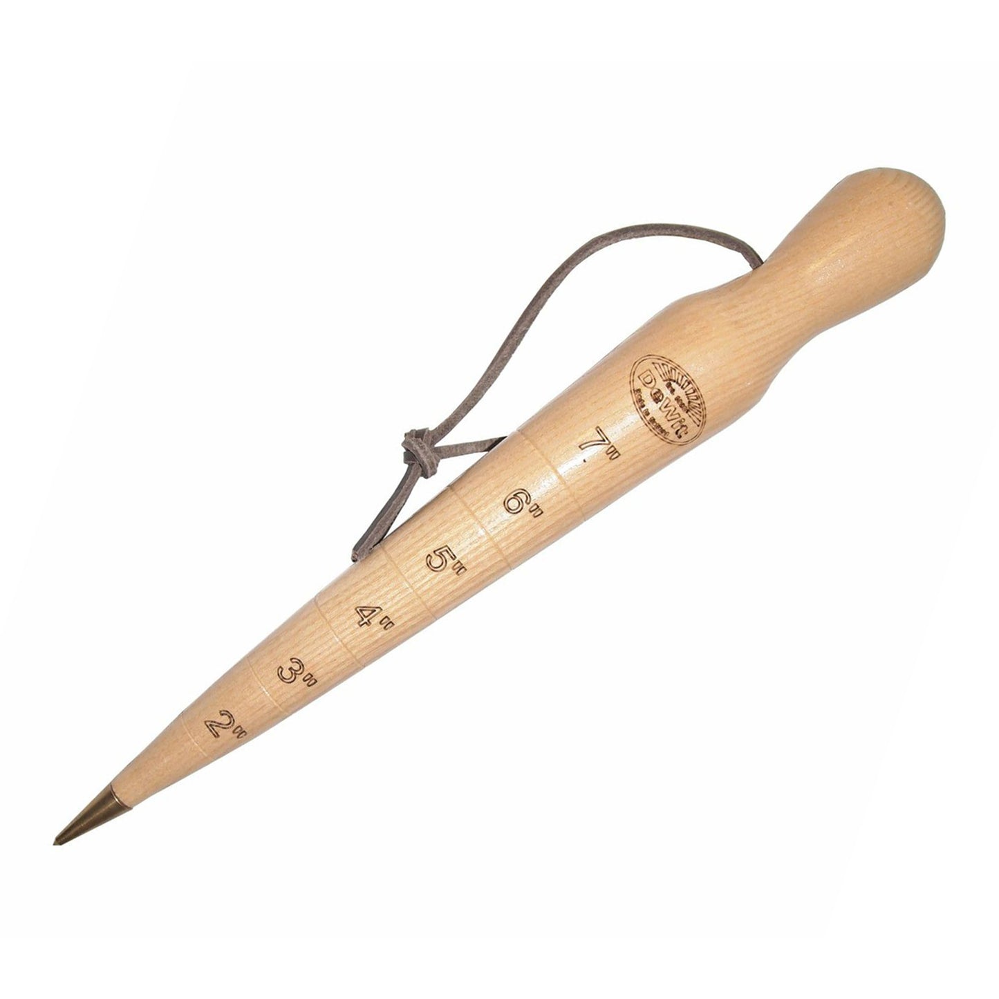 DeWit Dibber - Wooden with Brass Tip