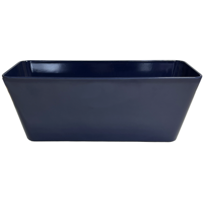 16" Indigo Rectangular Self-Watering Bamboo Planter