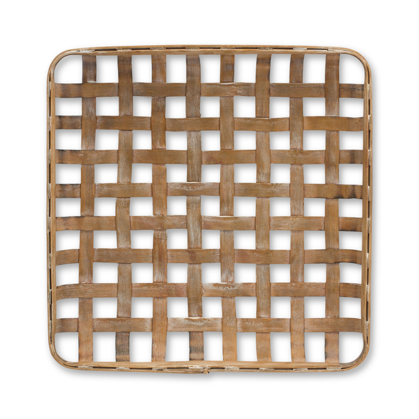Square Bamboo Basket Tray (Set of 2)