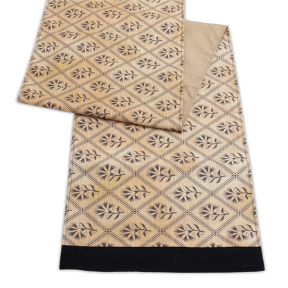 Geometric Floral Patterned Table Runner (Set of 2)