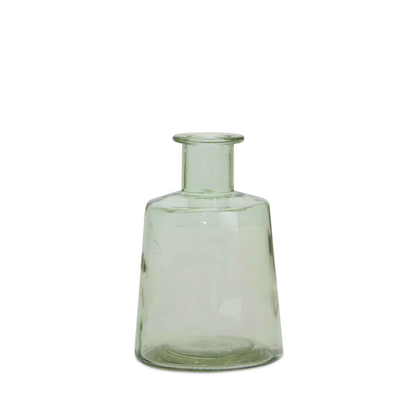Bottle (Set of 2) 7"H, 9.5"H Glass