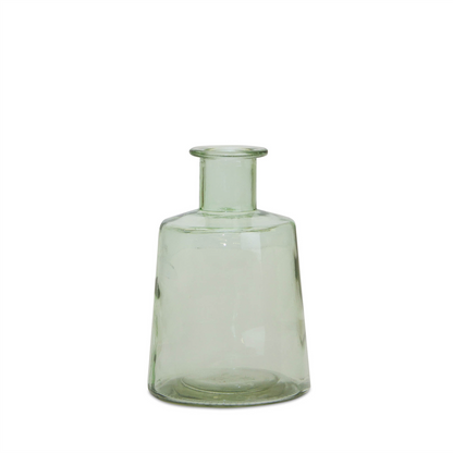 Bottle (Set of 2) 7"H, 9.5"H Glass