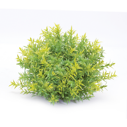 Varigated Mini Leaf Half Orb (Set of 6)