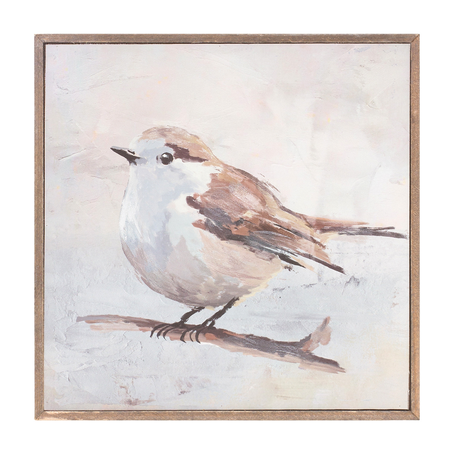 Framed Bird Canvas Block (Set of 2)