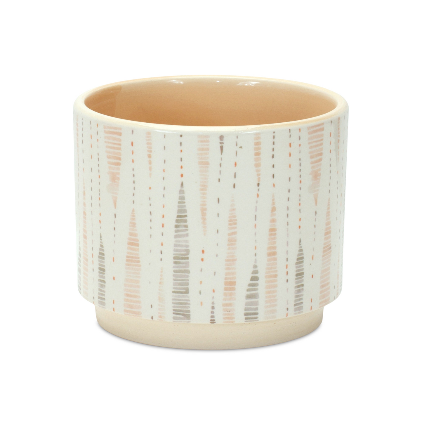 Blush Patterned Stacking Pot (Set of 3)