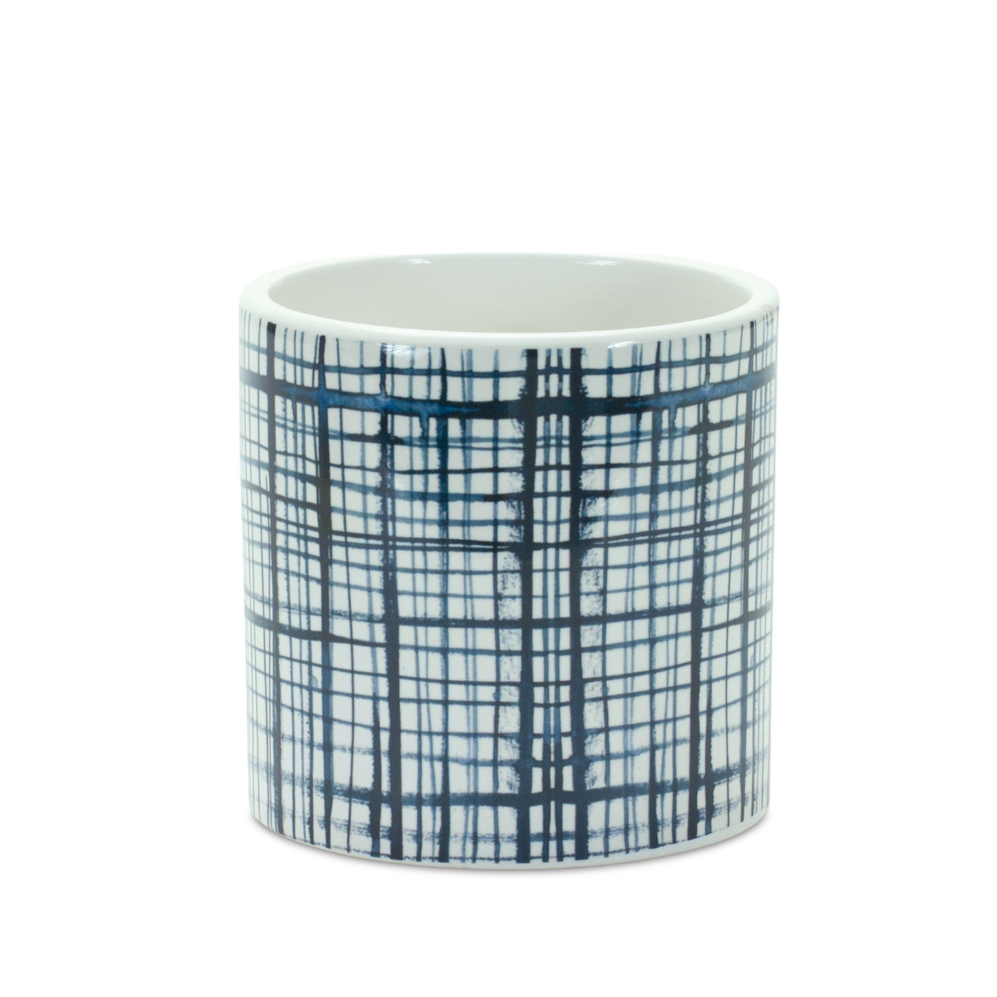Criss Cross Pattern Planter (Set of 2)