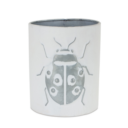 Brushed Metal Insect Pot (Set of 3)