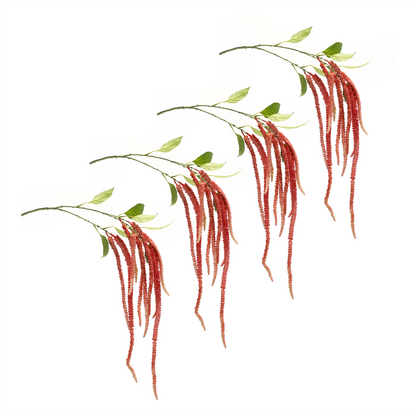 Amaranthus Stem (Set of 4) 53.25”H Plastic/Polyester