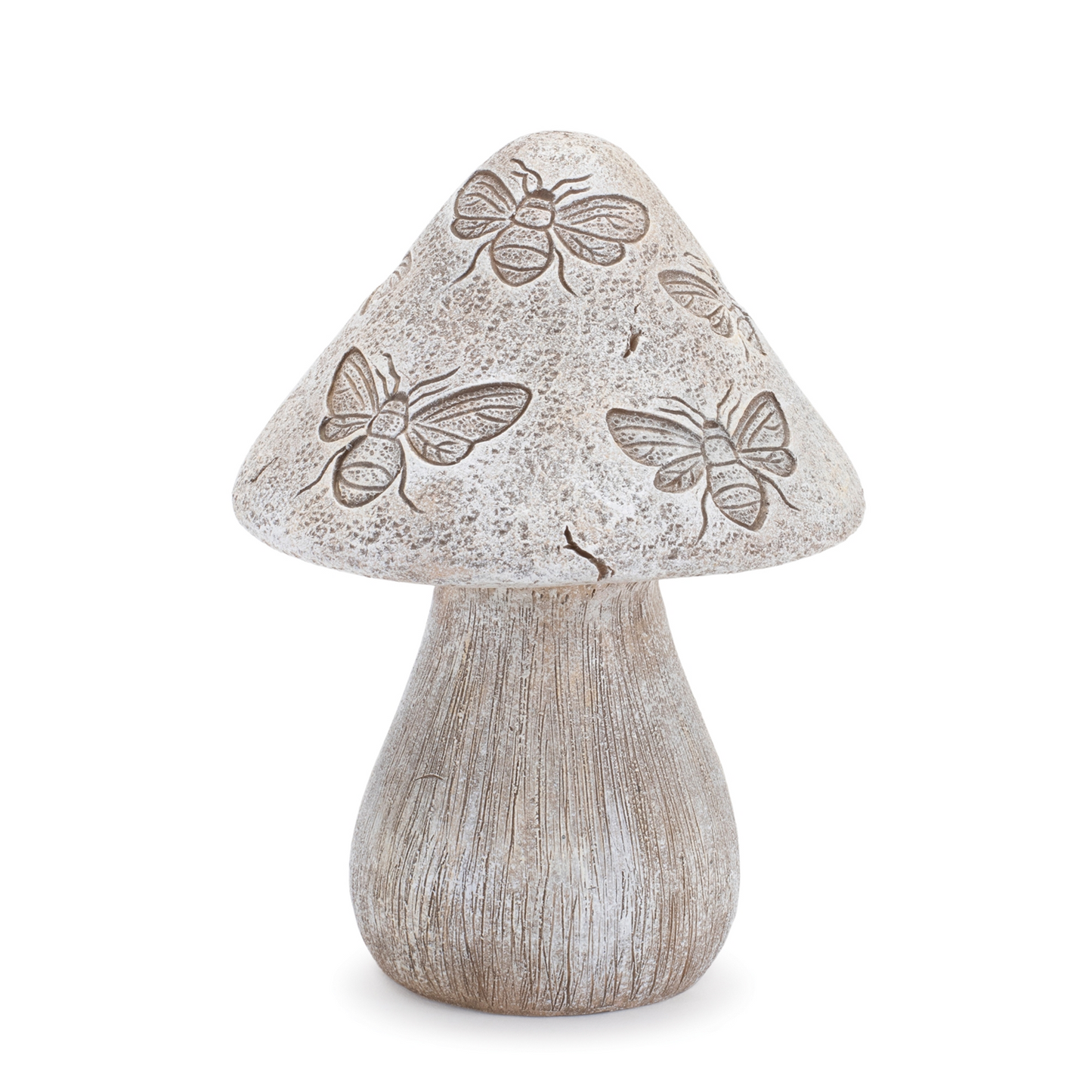 Bumble Bee and Butterfly Print Mushroom (Set of 2)