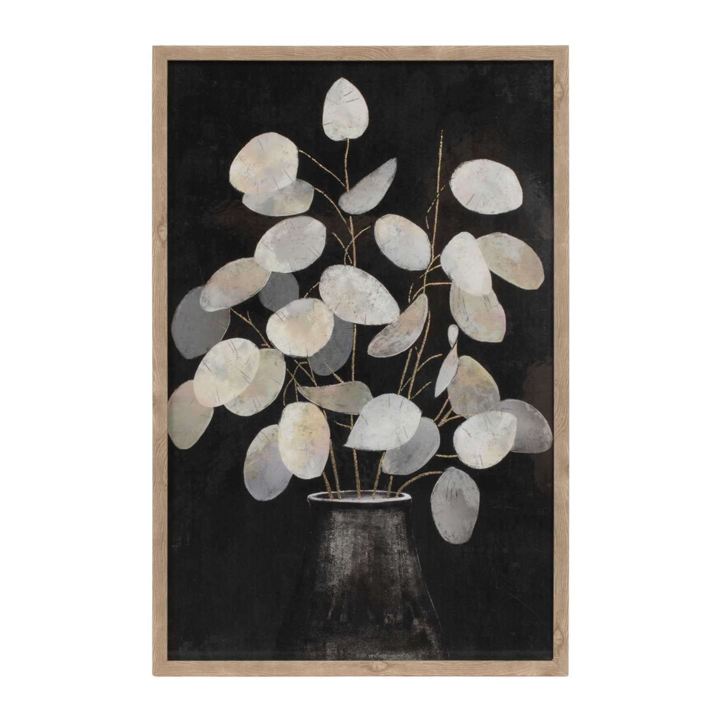 Beige Eucalyptus Print (Set of 2)