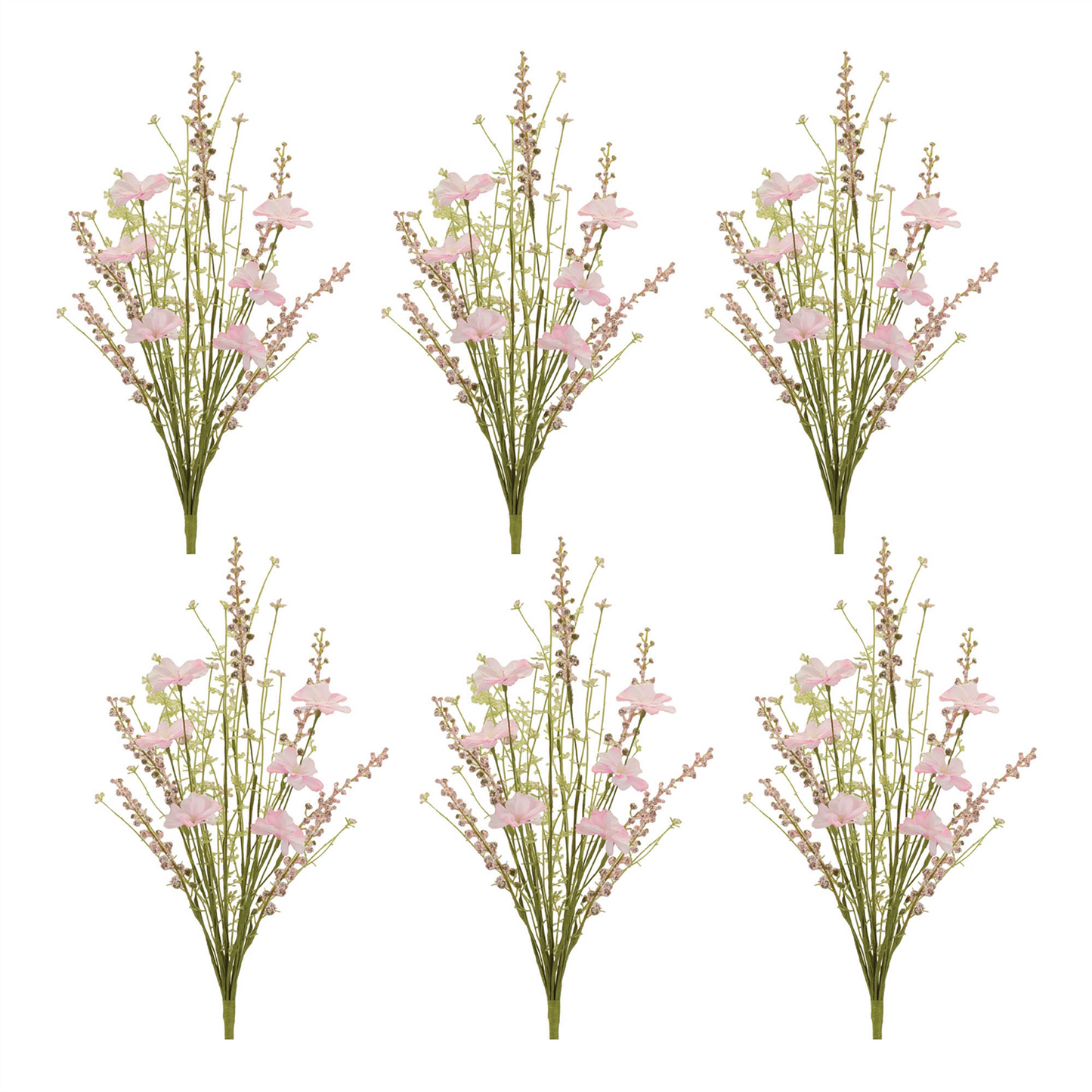 Mixed Cosmos Floral Bush (Set of 6)