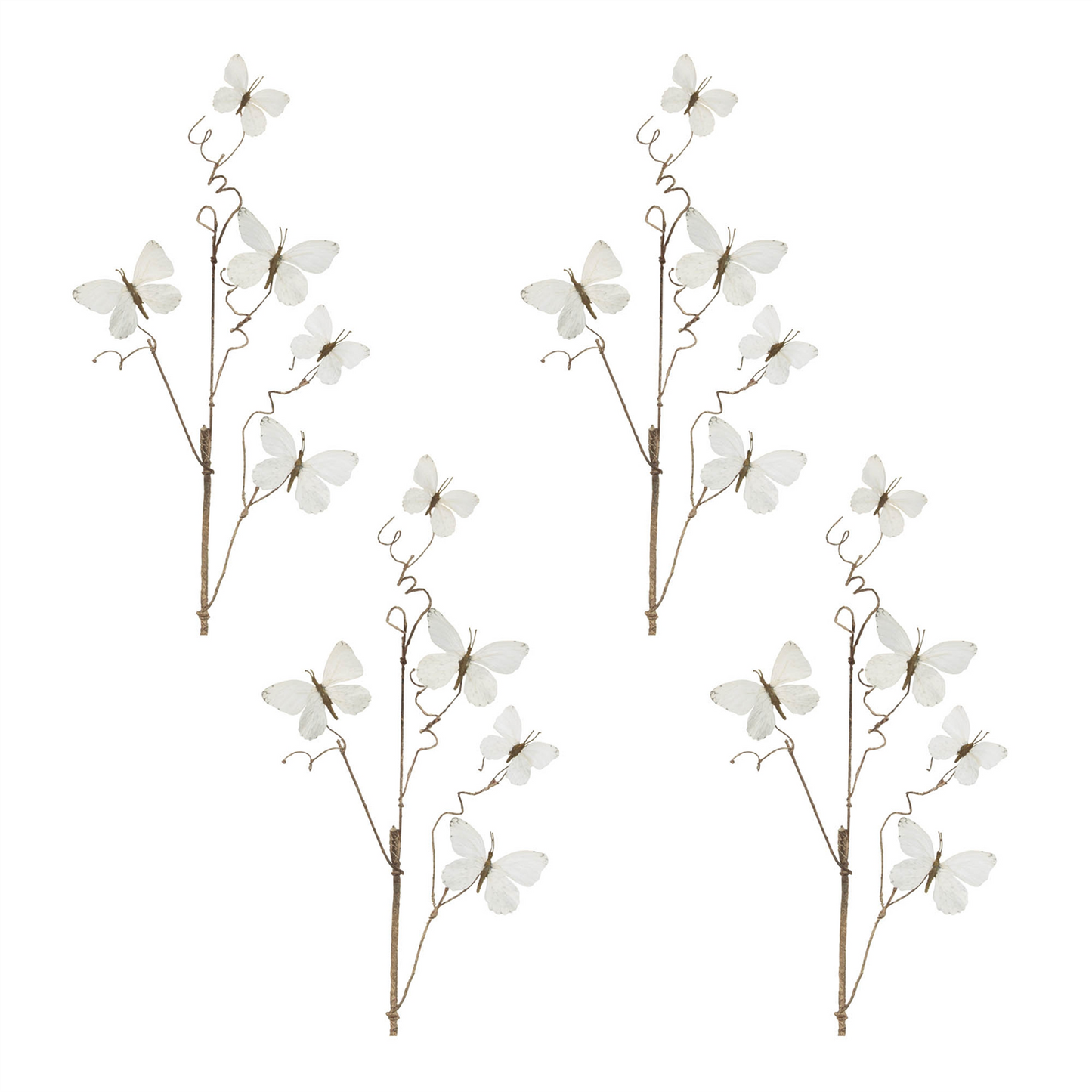 Butterfly Twig Spray (Set of 4)