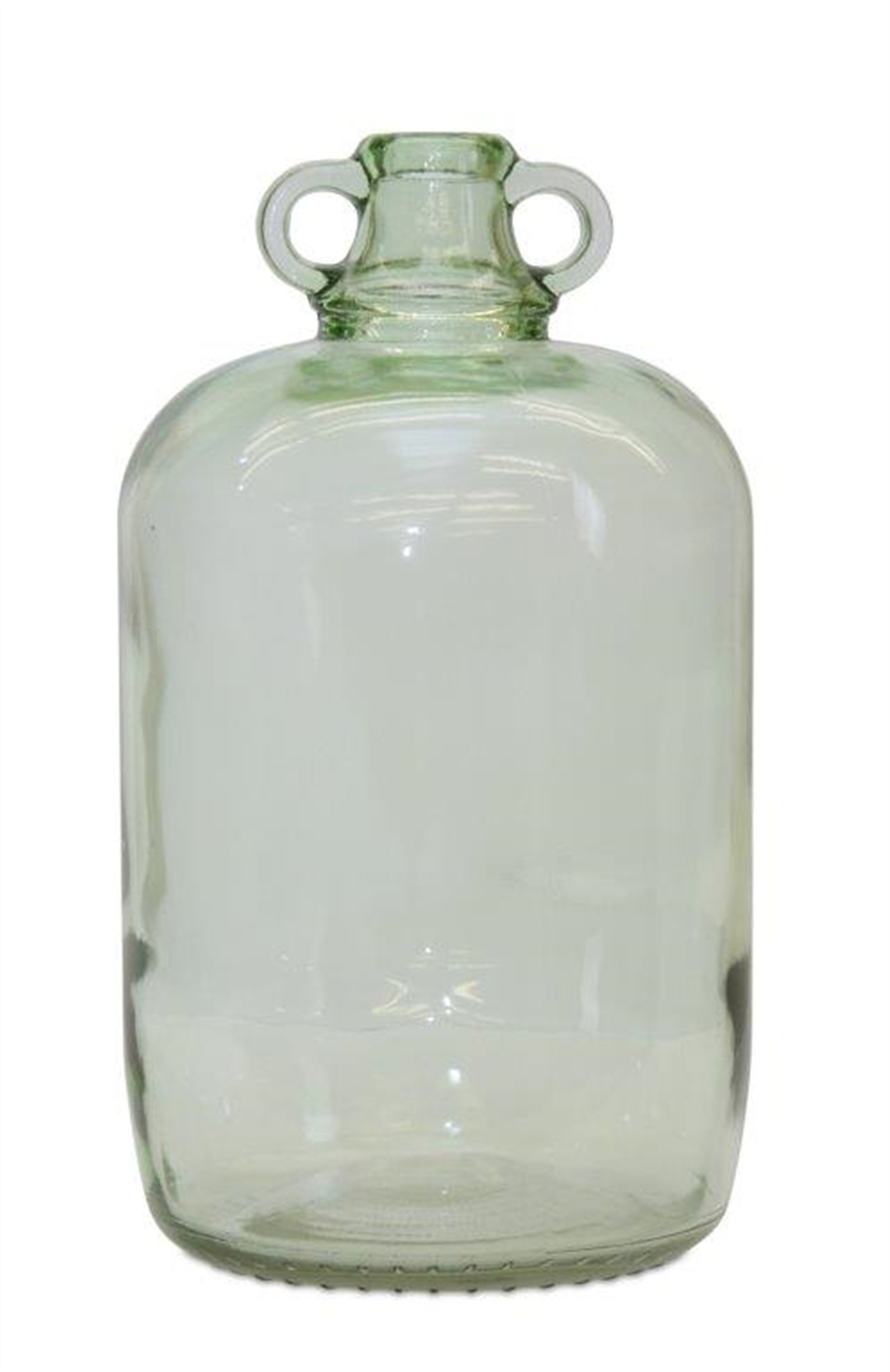 Sage Green Glass Jug Vase (Set of 2)