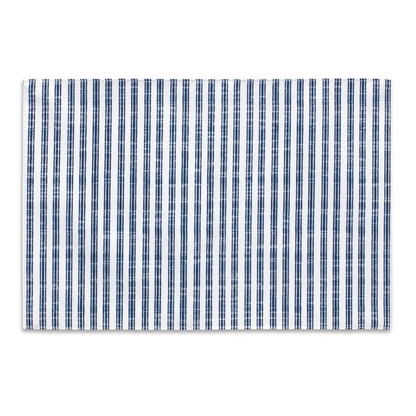 Blue and White Striped Dining Placemat (Set of 4)