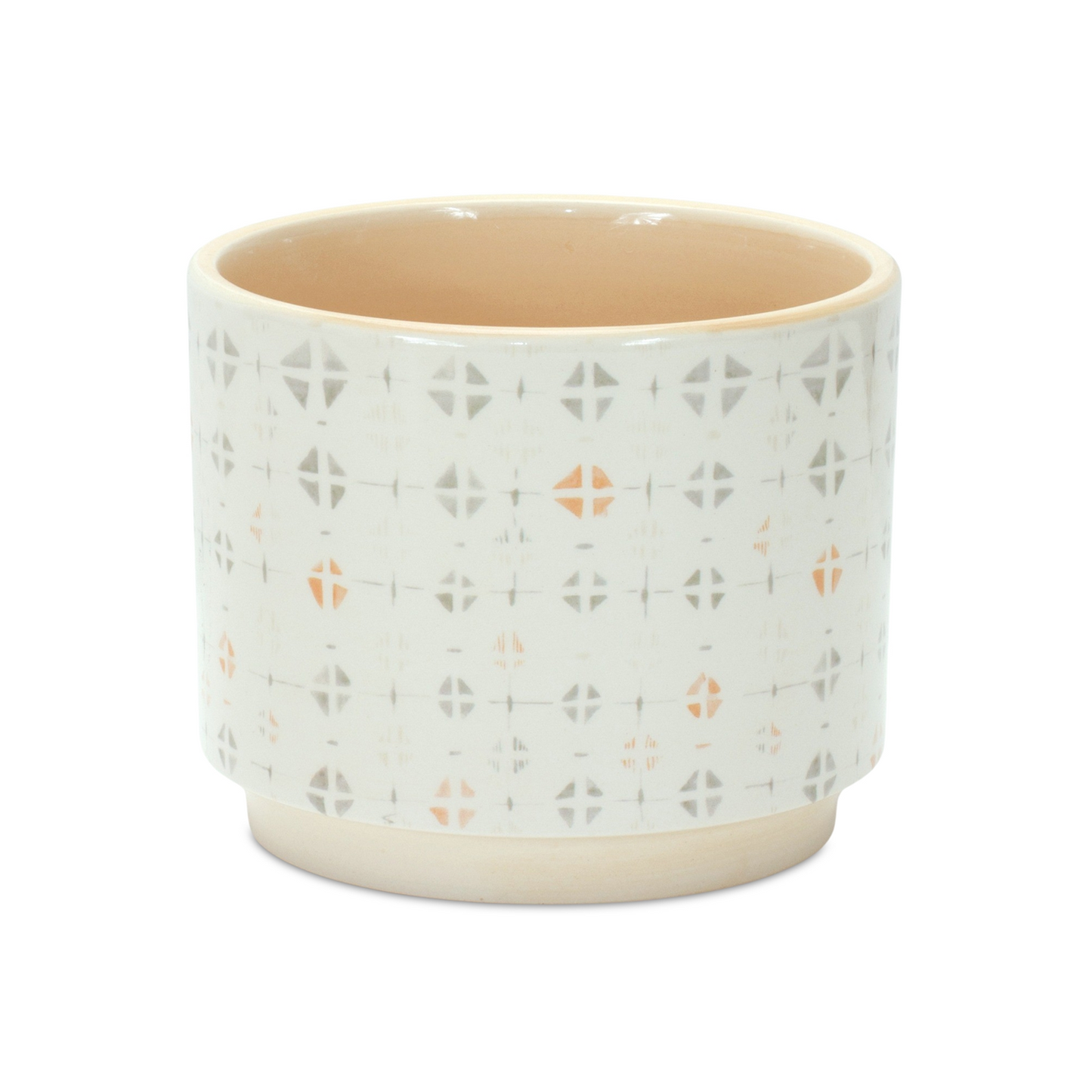 Blush Patterned Stacking Pot (Set of 3)