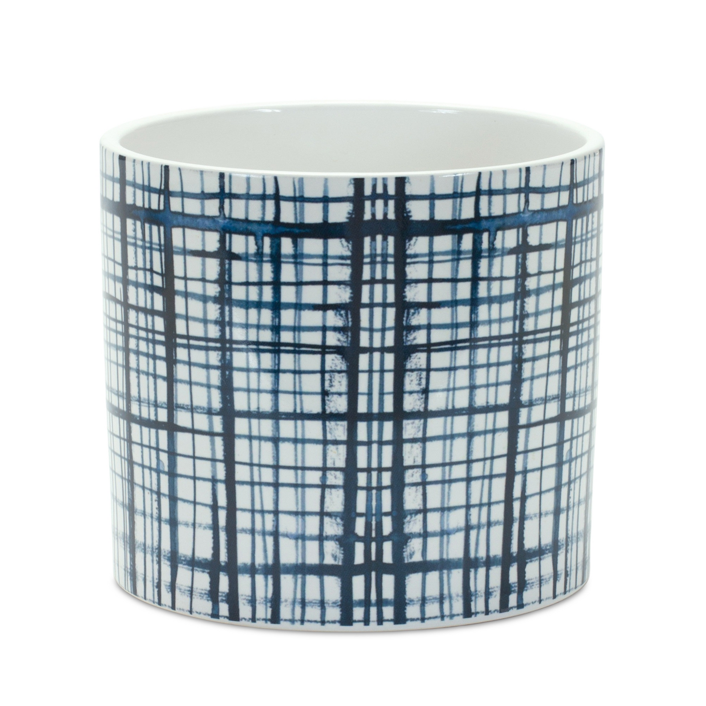 Criss Cross Pattern Planter (Set of 2)