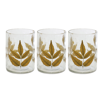 Votive Holder (Set of 3) 3"D x 4"H Glass