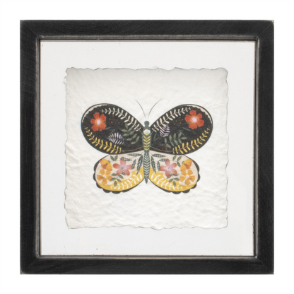 Framed Butterfly Block (Set of 2)