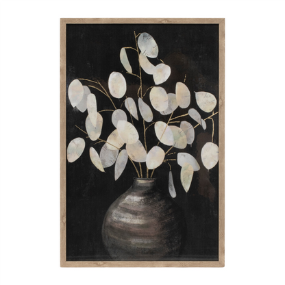 Beige Eucalyptus Print (Set of 2)