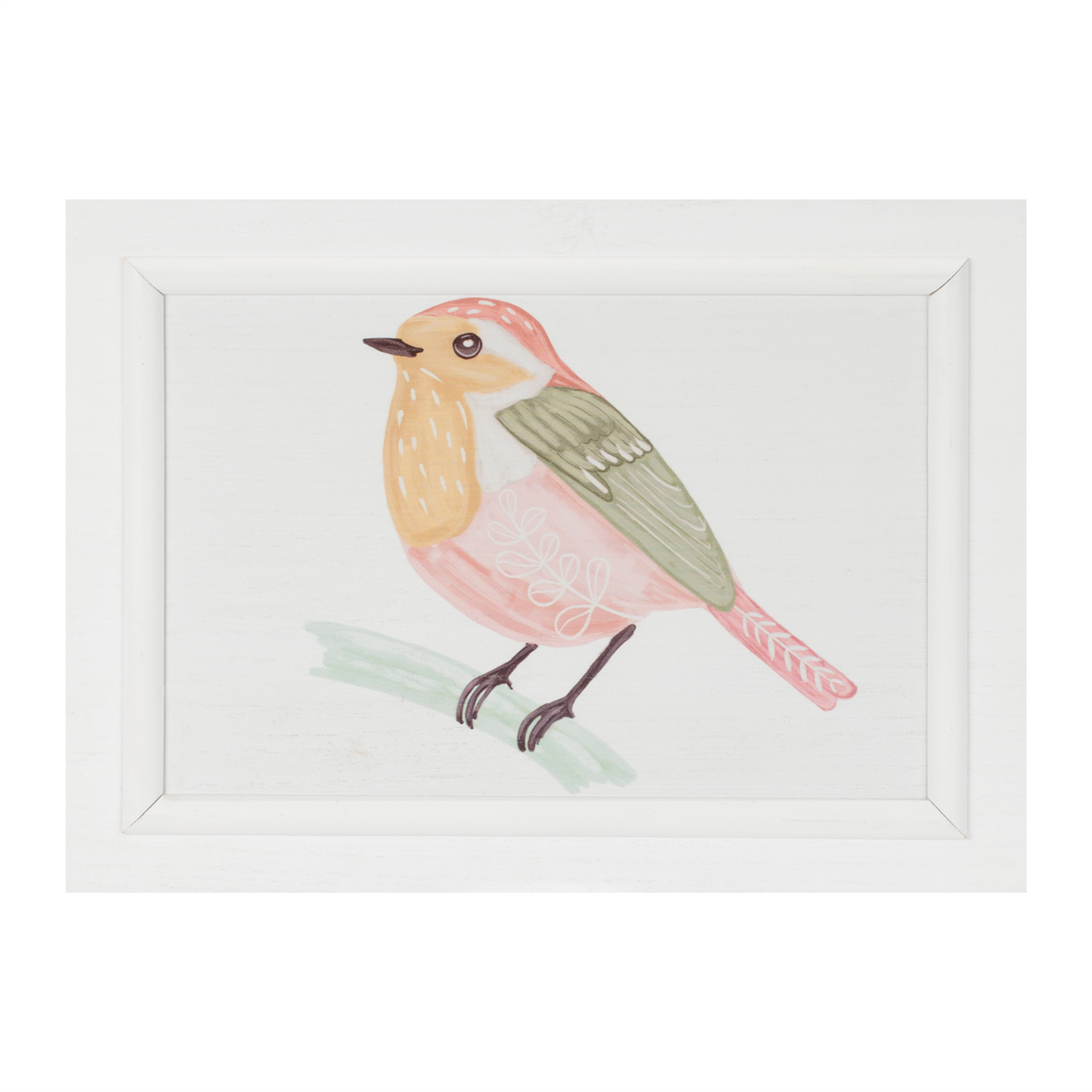 Framed Bird and Butterfly Wall Plaque (Set of 2)