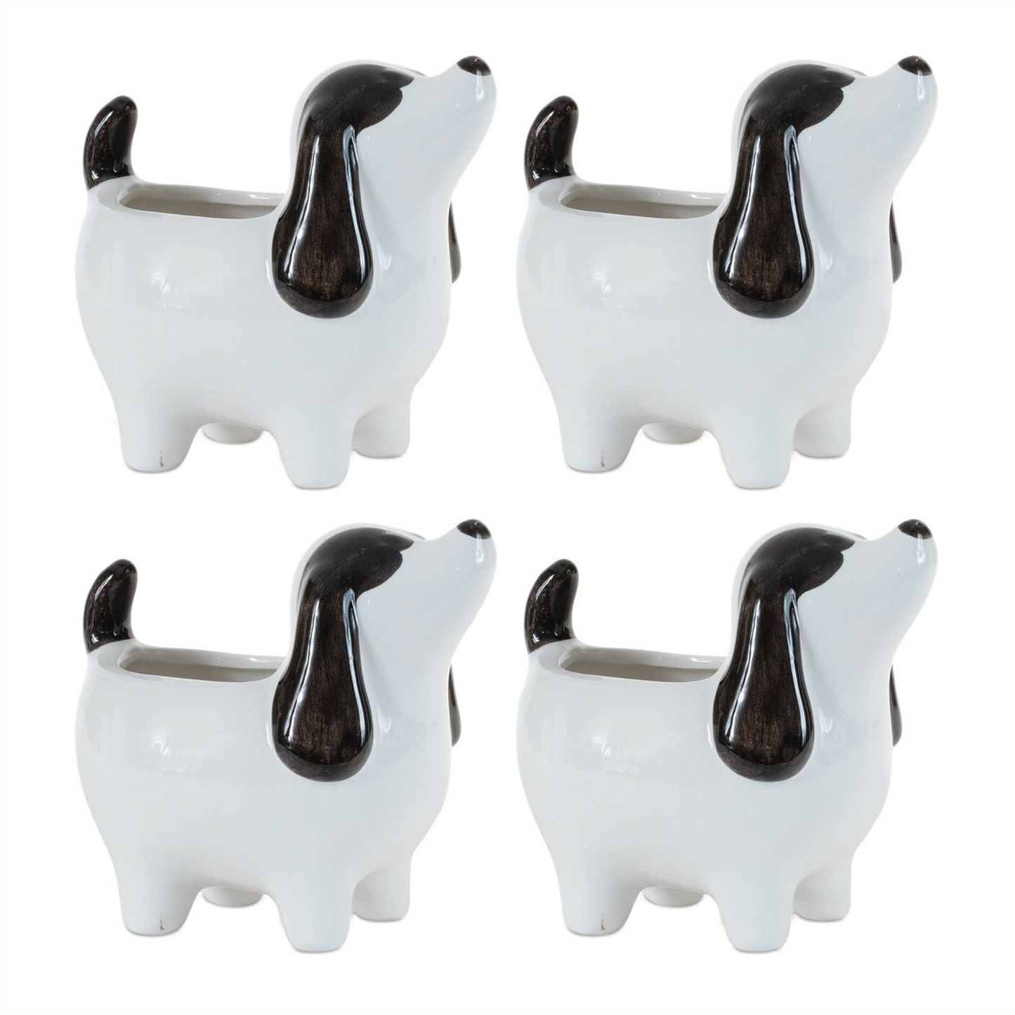 Puppy Dog Planter (Set of 4)