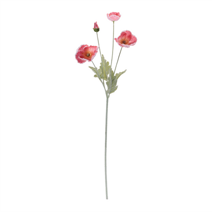 Poppy Floral Spray (Set of 6)