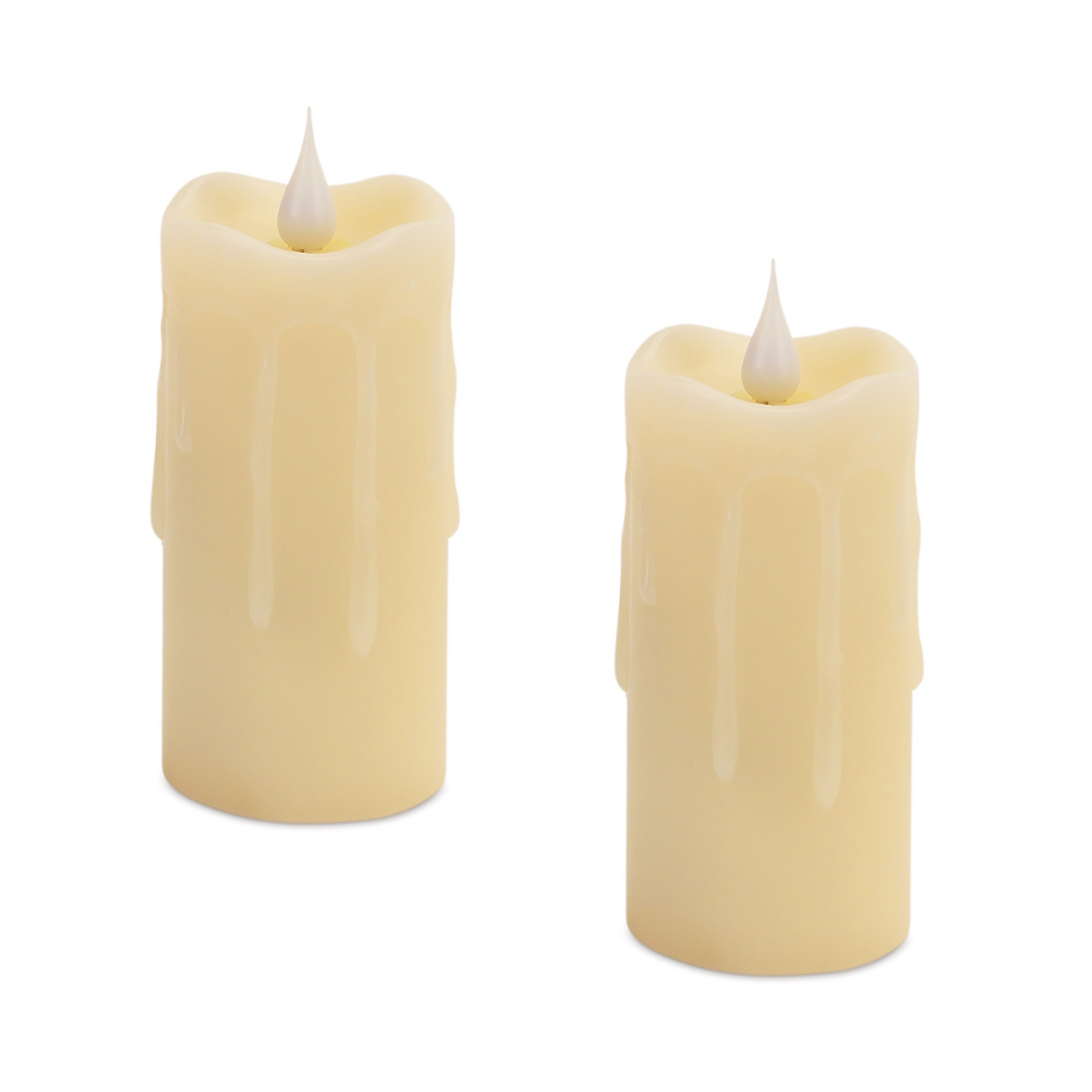 Simplux Votive w/Moving Flame (Set of 2) 2"Dx4"H W/RMT