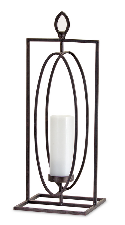 Candle Holder 24”H (Set of 2) Iron