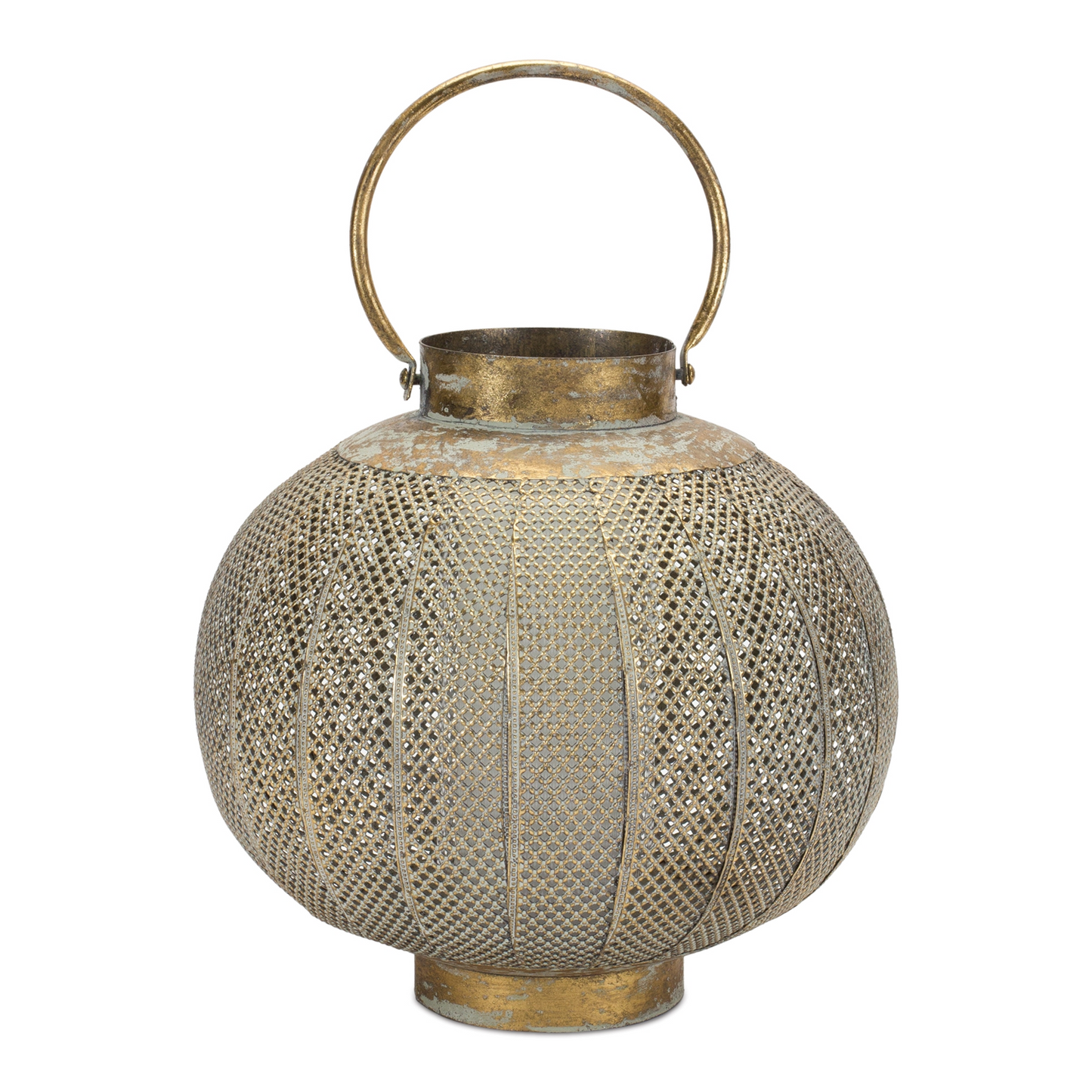 Lantern 10.5"D x 11.5"H Metal