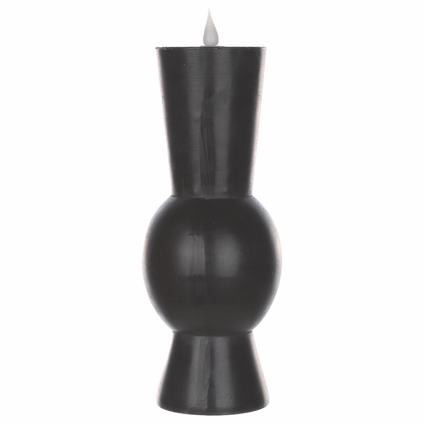 Simplux LED Designer Candle w/4 and 8 Hr Timer (Set of 2) 3.5" x 9.25"H Wax/Plastic (Requires 2 AA B