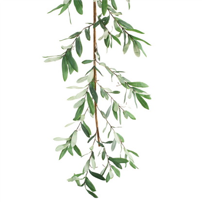 Olive Leaf Garland 5.5'L Polyester