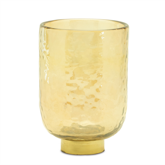 Candle Holder (Set of 2) 5.5”H Glass