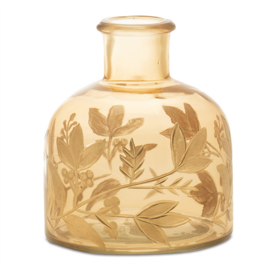 Vase (Set of 2) 5.5”H Glass