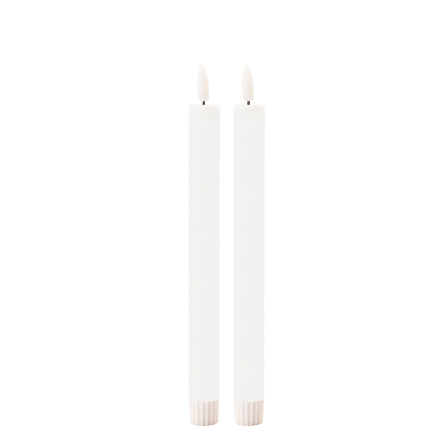 FIA Wick White Taper Candle (Set of 2)